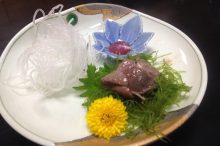 スッポン料理、心臓、レバー