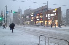 2014年2月8日、東京大雪