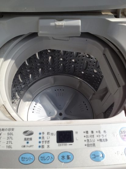 全自動洗濯機、槽洗浄