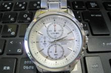 セイコーSEIKOクオーツ式クロノグラフ腕時計-4T57-00C0