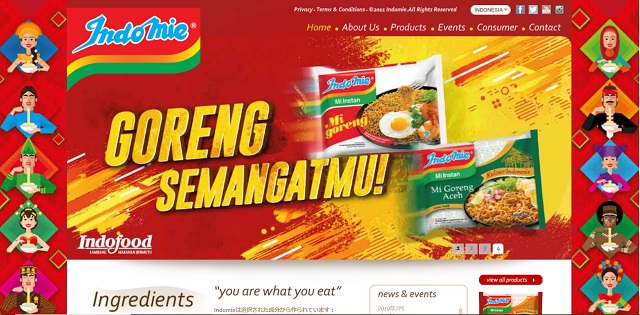 Indomie official site インドミーオフィシャルサイト